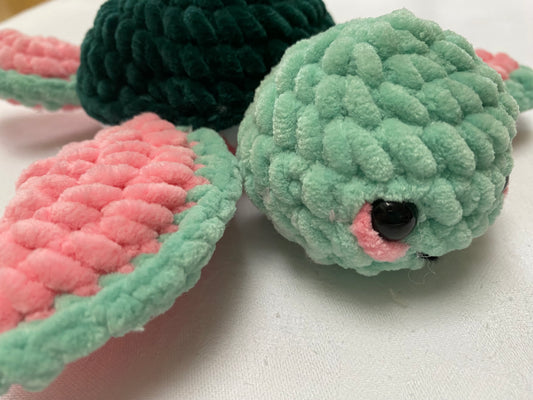 Watermelon Turtle Plushie