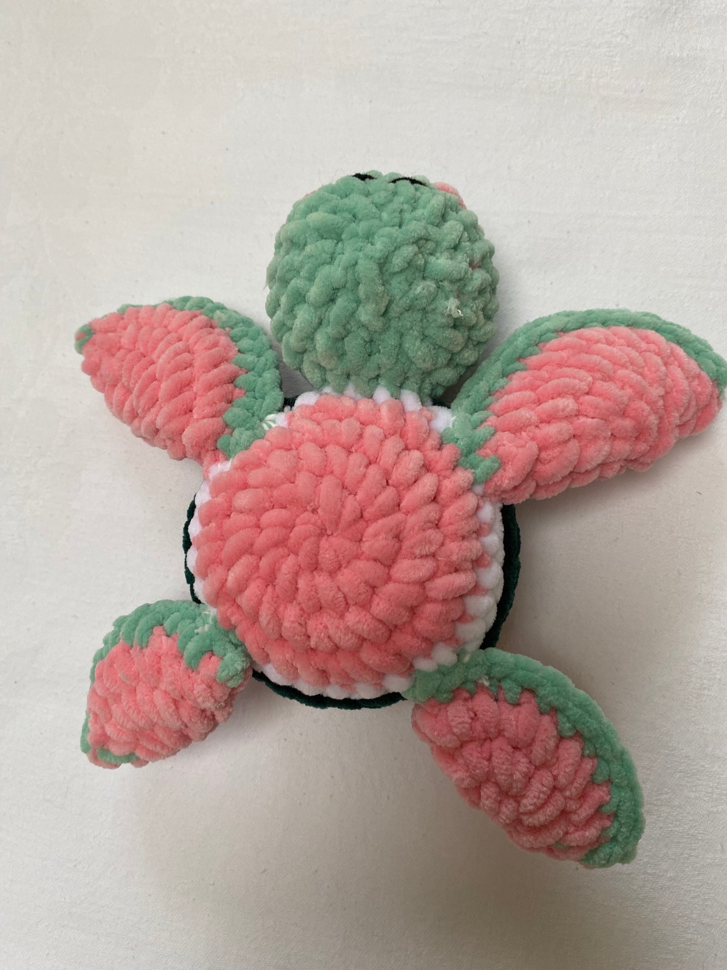 Watermelon Turtle Plushie