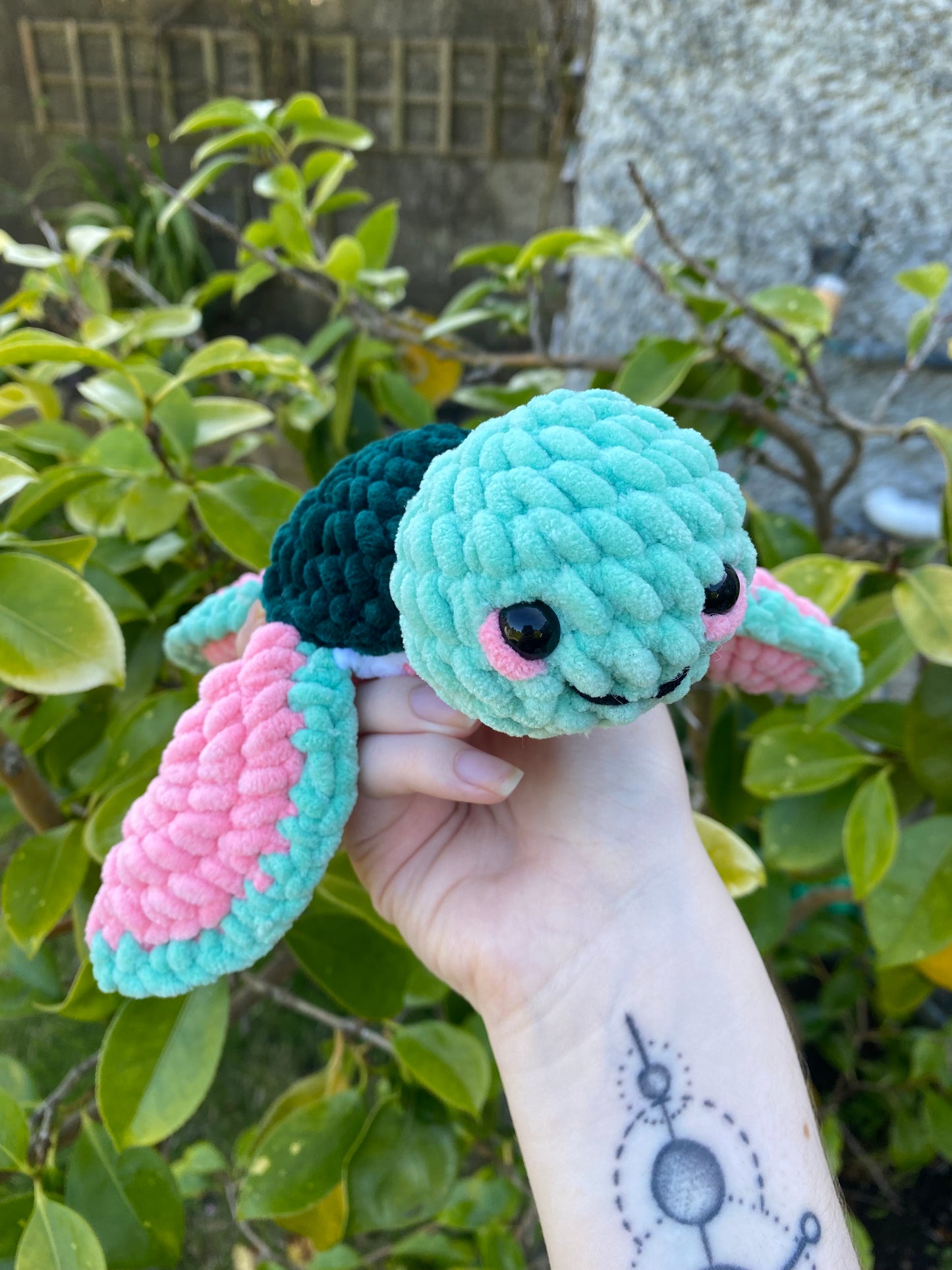 Watermelon Turtle Plushie