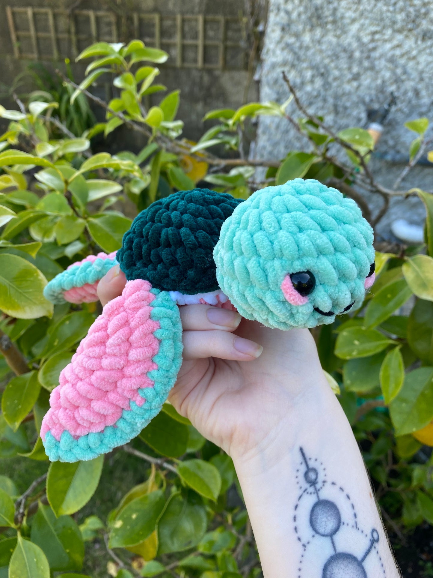 Watermelon Turtle Plushie